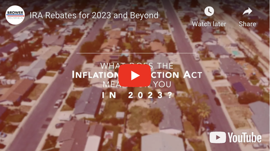 Inflation Reduction Act: How to Take Advantage in 2023