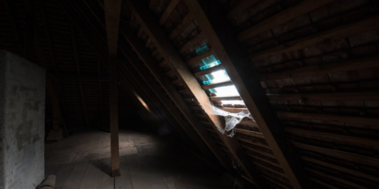 dark attic